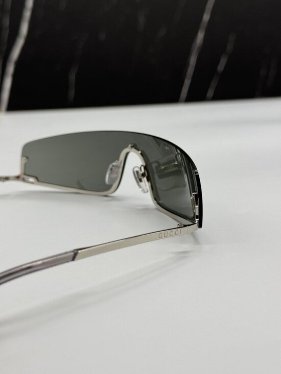 NEW GUCCI GG1561S 001 SUNGLASSES SILVER WOMEN EYEWEAR main image 8